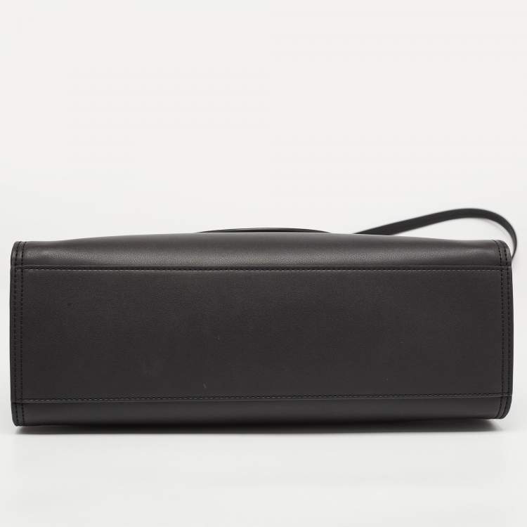 مملوكة مسبقًا Tory Burch Black Bio Fabric Small Ella Tote