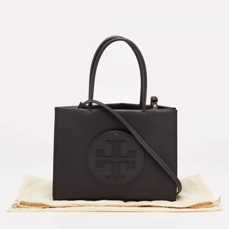 مملوكة مسبقًا Tory Burch Black Bio Fabric Small Ella Tote