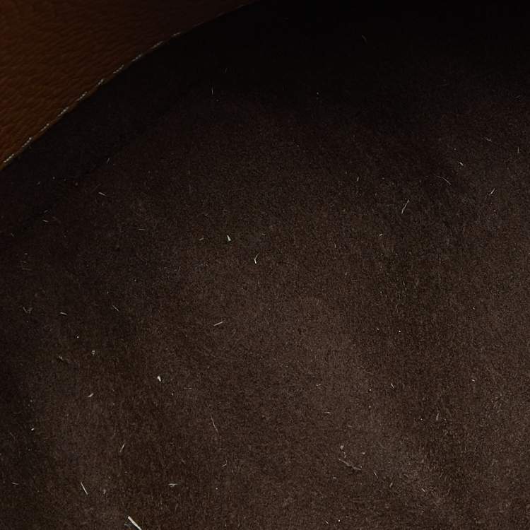 Pre Owned Tory Burch Beige Leather Mcgraw Shoulder Bag