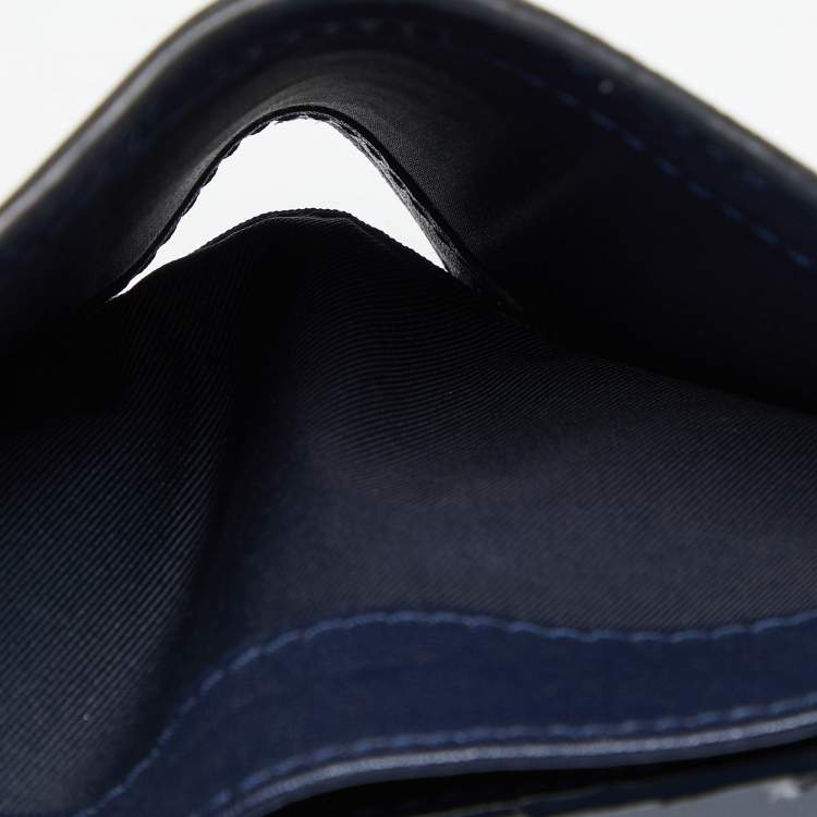 Pre Owned Tory Burch Black Leather Robinson Bifold Wallet