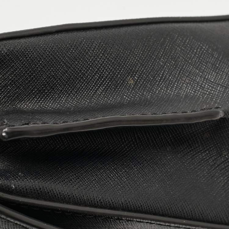 Pre Owned Tory Burch Black Leather Robinson Top Handle Bag