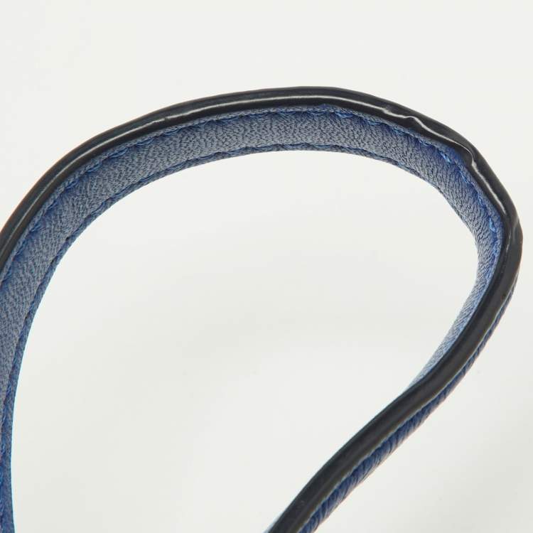 Pre Owned Tory Burch Blue Leather Alexa Shoulder Bag