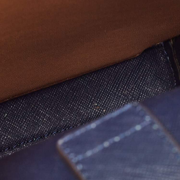 مملوكة مسبقًا Tory Burch Green Leather Mini Perry Tote