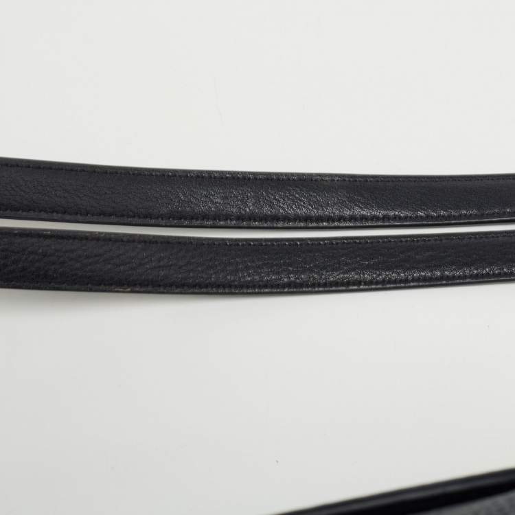 Pre Owned Tory Burch Black Leather Chelsea Shoulder Bag