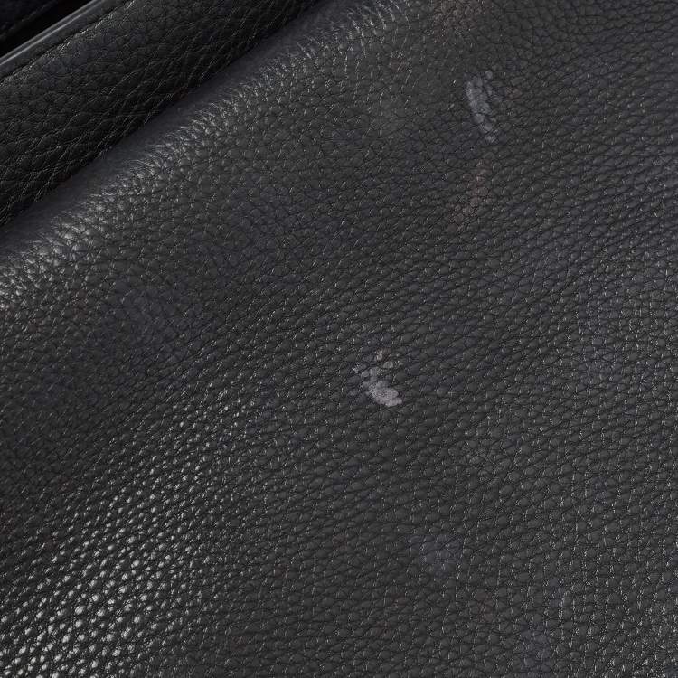 Pre Owned Tory Burch Black Leather Chelsea Shoulder Bag