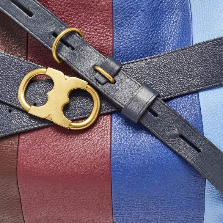 مملوكة مسبقًا Tory Burch Multicolor Leather Gemini Hobo
