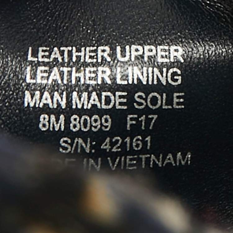 Pre Owned Tory Burch Gemini Size 38 Navy Blue Calf Hair Loafers