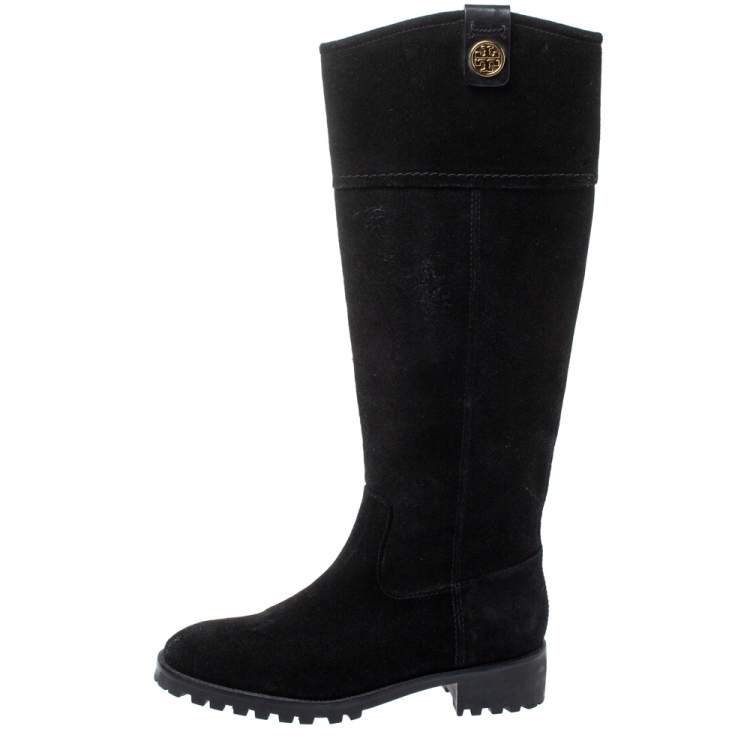 Tory burch cheap mid calf boots