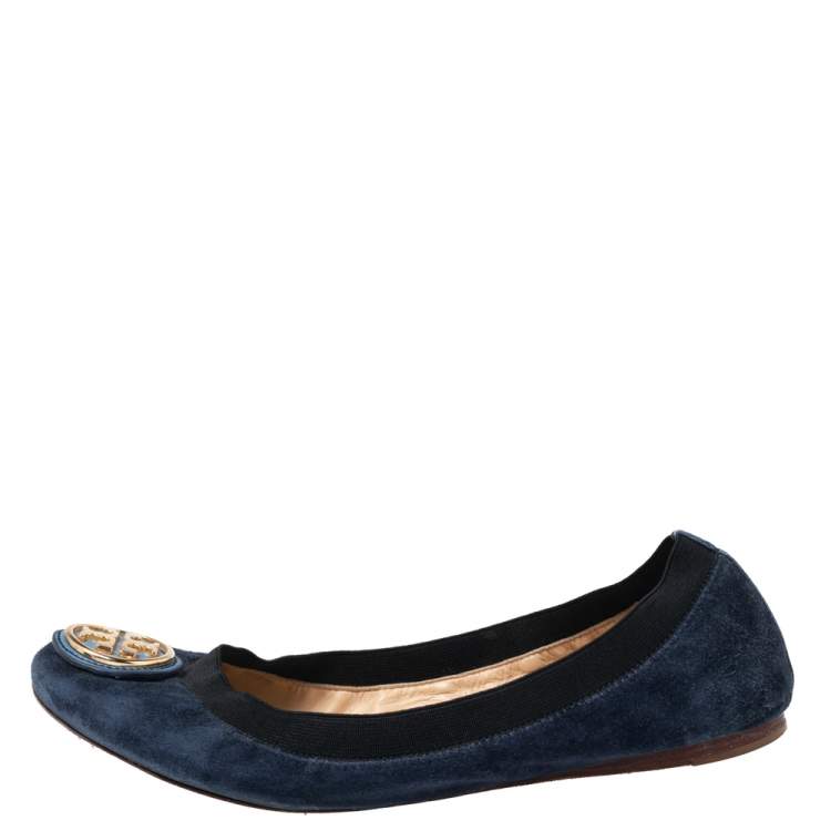 Tory burch hot sale minnie navy