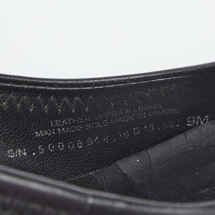 Pre Owned Tory Burch Black Leather Sophie Embellished Wedge Pumps Size 39
