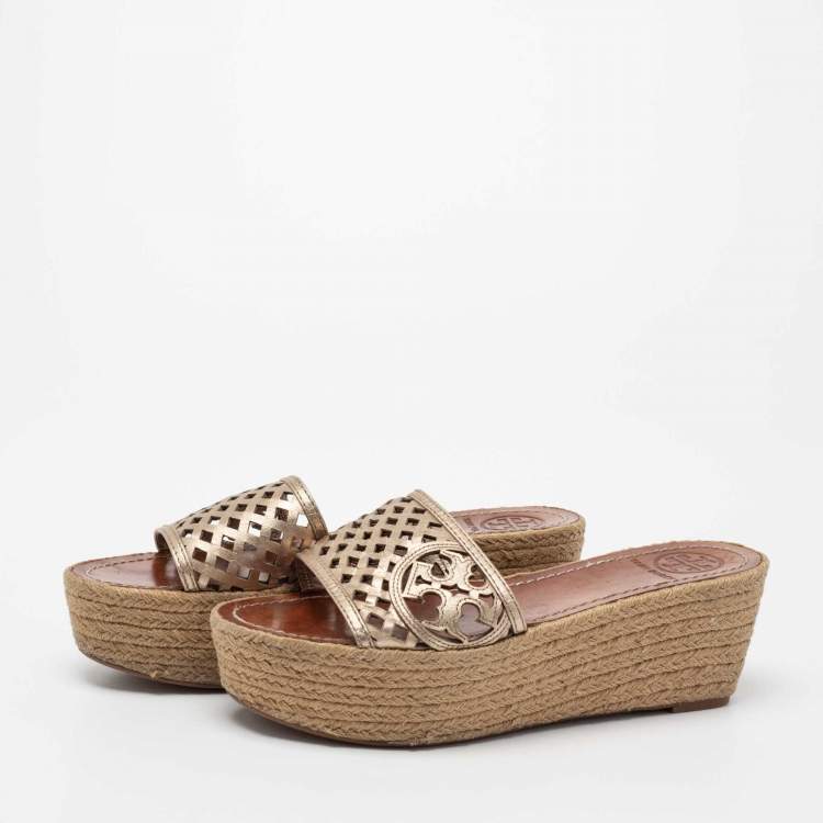 Tory burch best sale wedge sandals sale