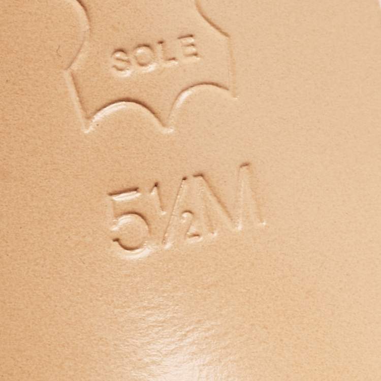 مملوكة مسبقًا Tory Burch Beige Satin Embellished Logan Sandals Size 35.5