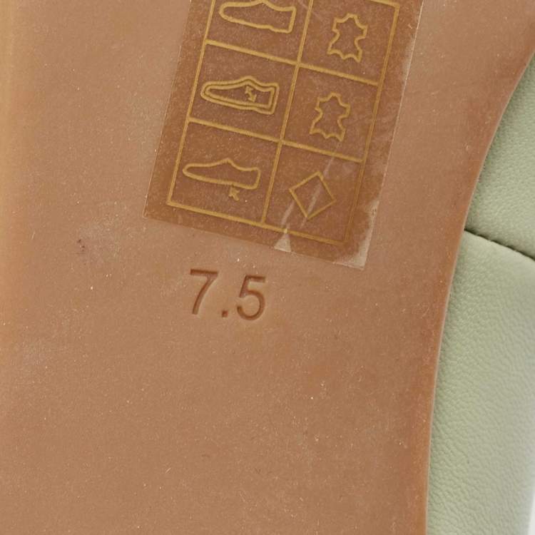 مملوكة مسبقًا Tory Burch Green/Black  Patent and Leather Chelsea Pumps Size 37.5