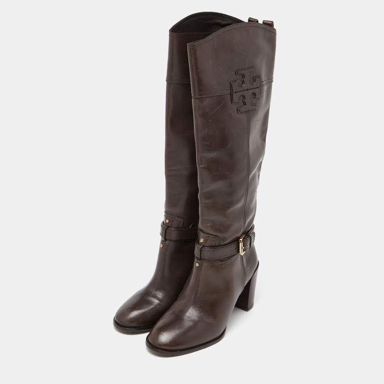 Tory burch shop brown boots