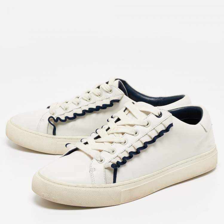 Tory Burch Shoes Tory Burch Sport Womens Sneakers white outlets and navy size 7.5