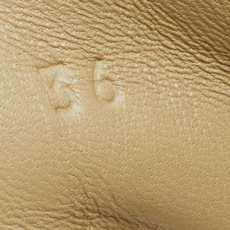 Pre Owned Hermes Black Leather Lennox High Top Sneakers Size 36