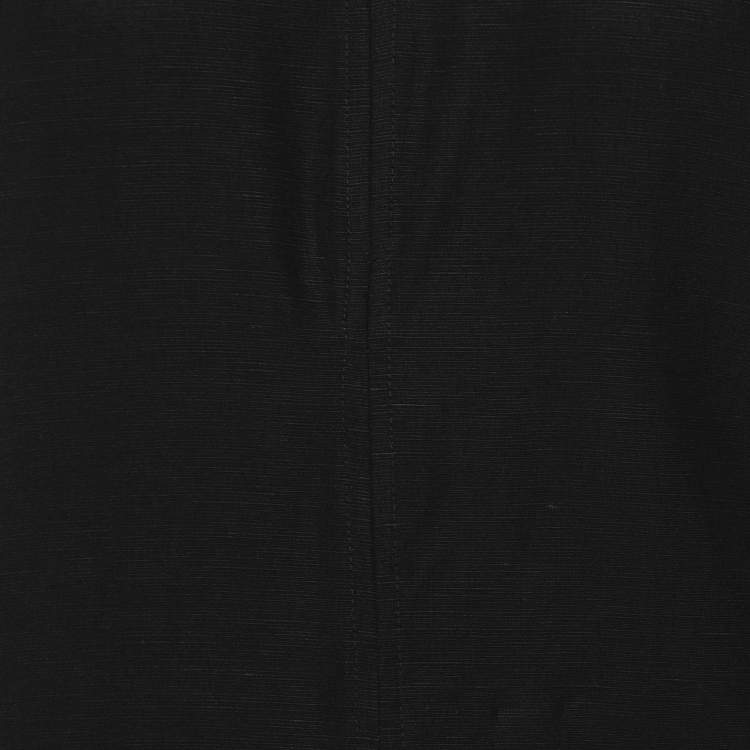 Pre Owned Toteme Black Lyocell Blend Sleeveless Long Dress XS