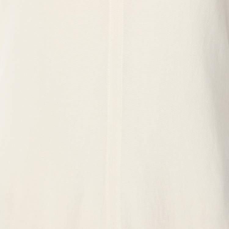 Pre Owned Toteme Cream Lyocell Blend Sleeveless Long Dress XS