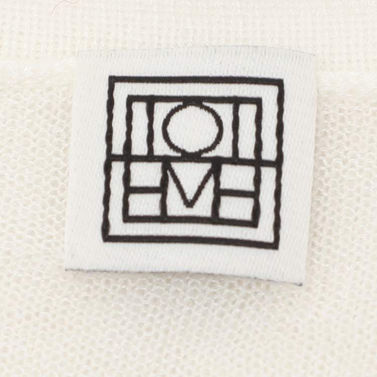 Pre Owned Toteme Cream Jersey Sleeveless Dress XS