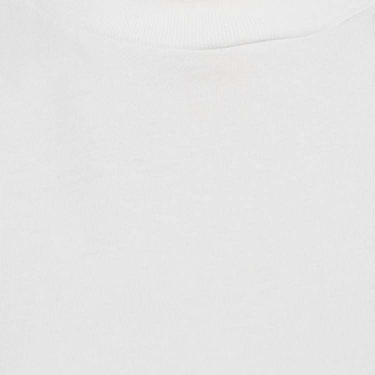 Pre Owned Toteme White Jersey Crewneck Tank Top M