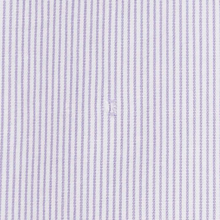 Pre Owned Toteme Purple Pinstripe Cotton Long Sleeve Shirt M