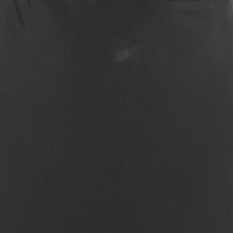 Pre Owned Toteme Black Silk Gathered Halter Neck Maxi Dress S