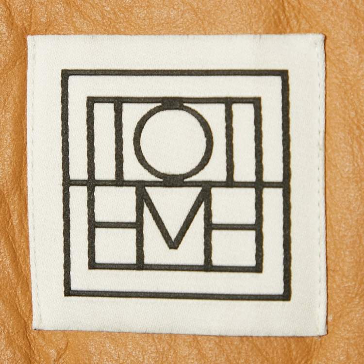 مملوكة مسبقًا Toteme Beige Teddy Shearling Clasp Jacket XS/S