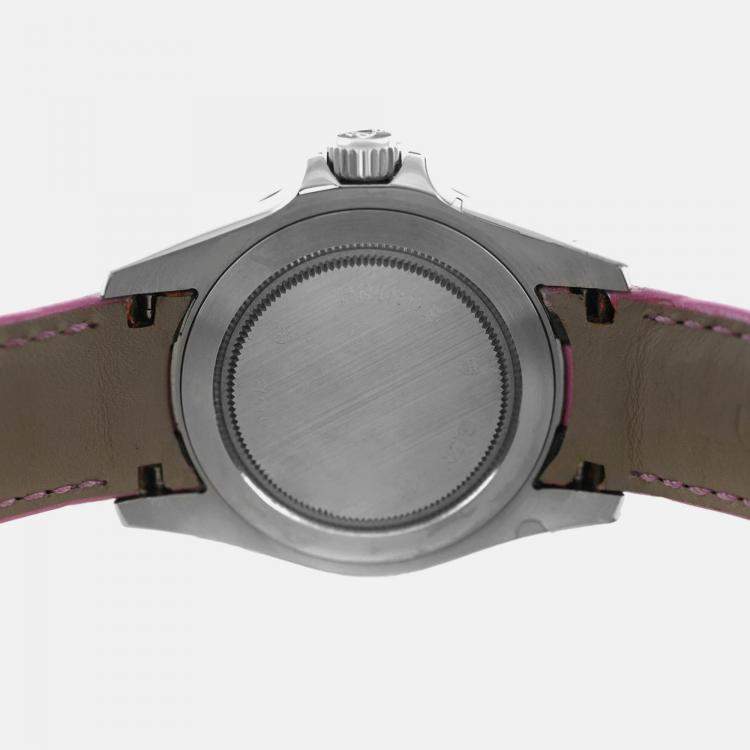 Pre Owned Tudor Prince Date 79440P Automatic Purple Stainless Steel Women’s Wristwatch 39 mm
