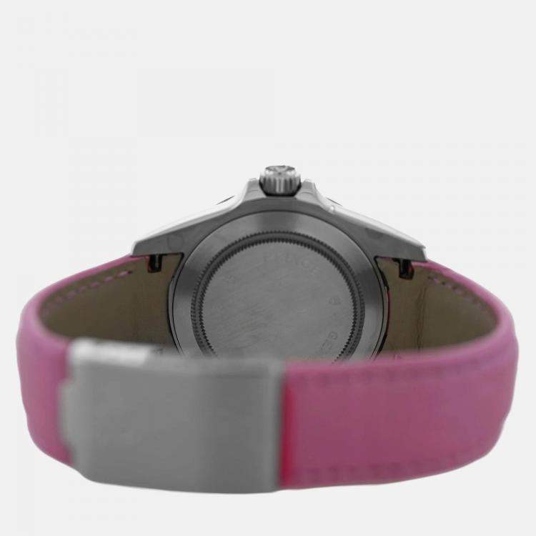 Pre Owned Tudor Prince Date 79440P Automatic Purple Stainless Steel Women’s Wristwatch 39 mm