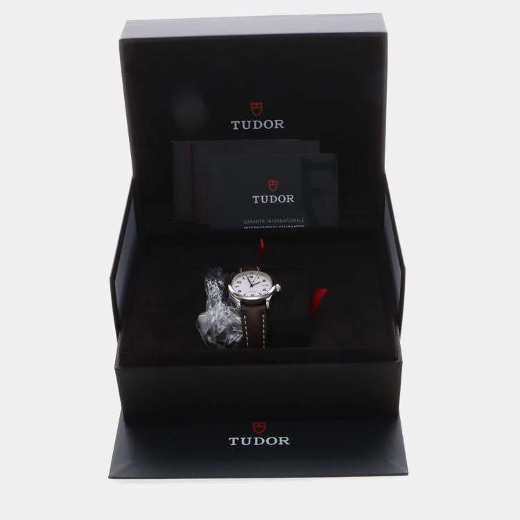 Pre Owned Tudor 1926 91350 Automatic Stainless Steel Womens Wristwatch 29 mm