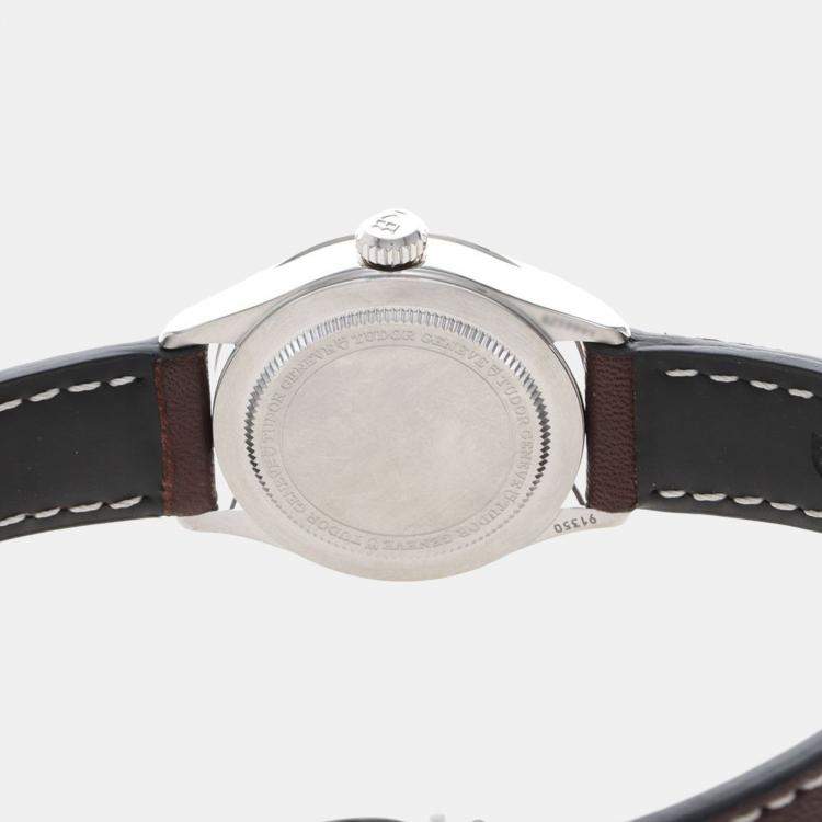 Pre Owned Tudor 1926 91350 Automatic Stainless Steel Womens Wristwatch 29 mm