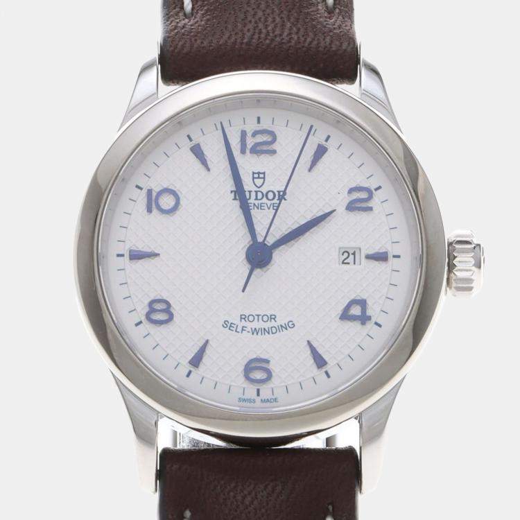 Pre Owned Tudor 1926 91350 Automatic Stainless Steel Womens Wristwatch 29 mm