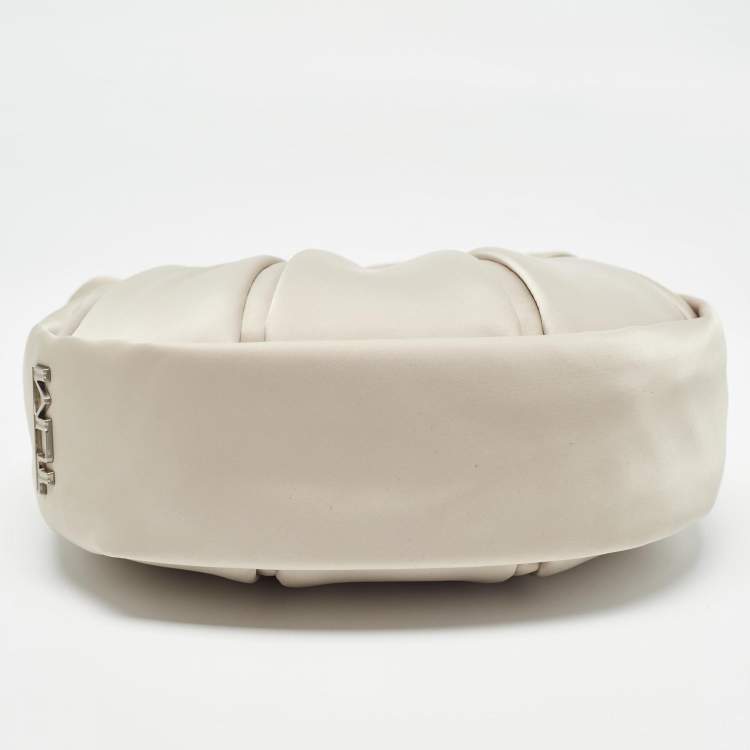 Pre Owned TUMI Beige Nylon Small Asra Crossbody Bag