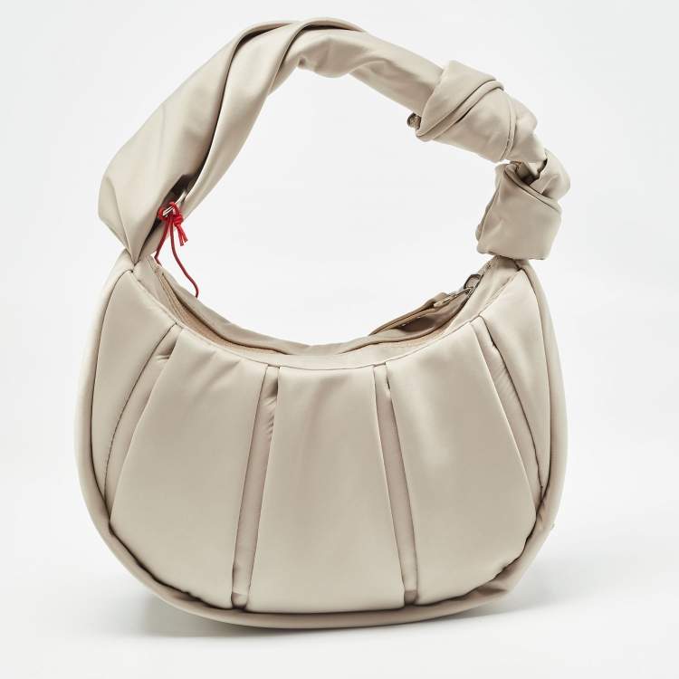 Pre Owned TUMI Beige Nylon Small Asra Crossbody Bag