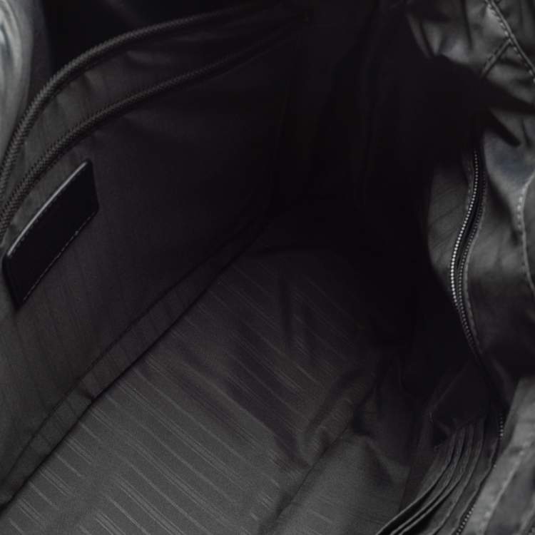Pre Owned Tumi Black Nylon Gen 4.2 Companion Tote