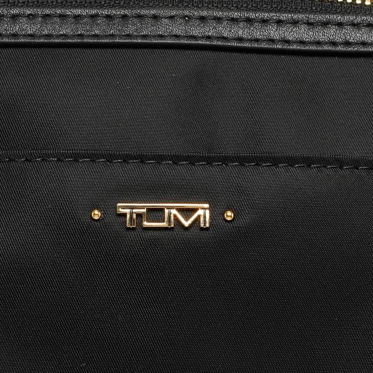 Pre Owned TUMI Black Nylon Voyager Bag