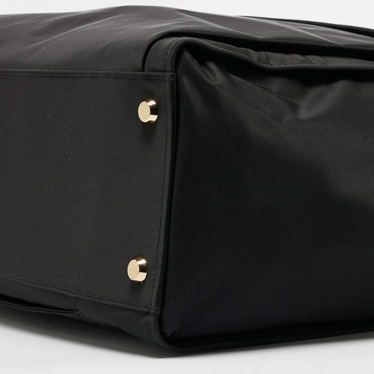 Pre Owned TUMI Black Nylon Voyager Bag