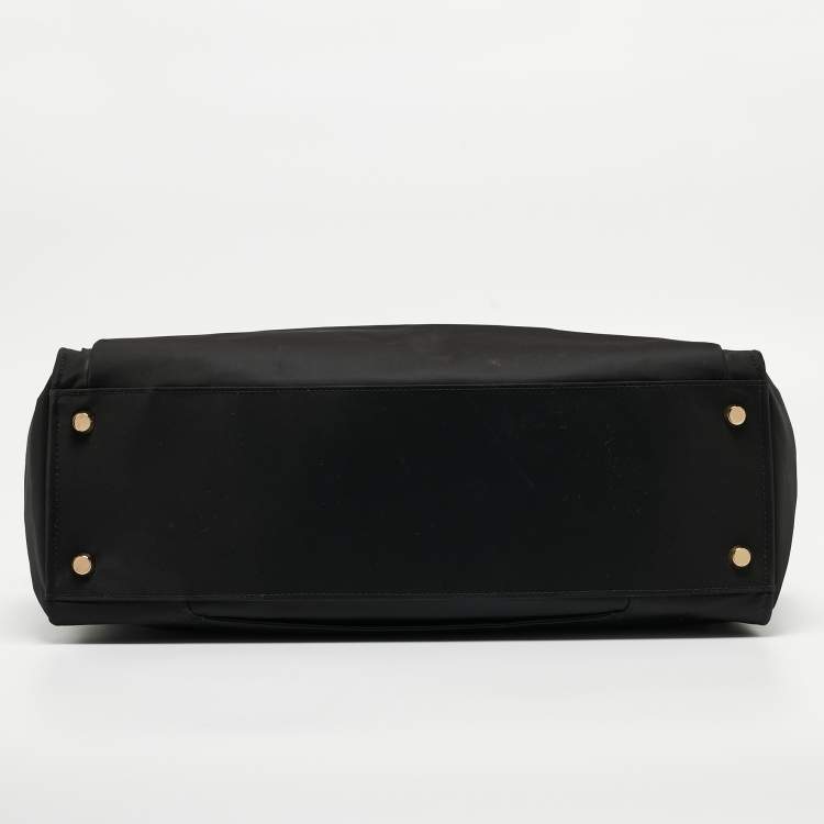 Pre Owned TUMI Black Nylon Voyager Bag