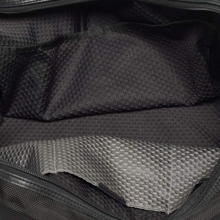 Pre Owned Tumi Black Nylon Alpha Bravo Everett Essential Tote
