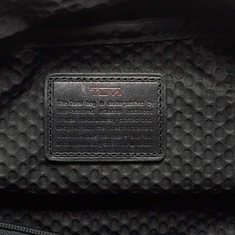 Pre Owned Tumi Black Nylon Alpha Bravo Everett Essential Tote