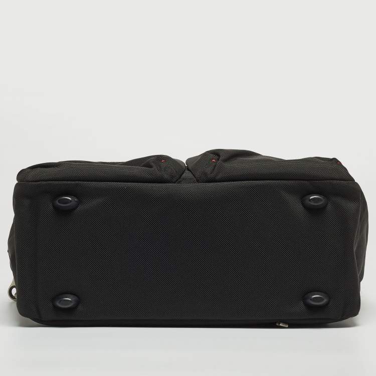 Pre Owned Tumi Black Nylon Alpha Bravo Everett Essential Tote
