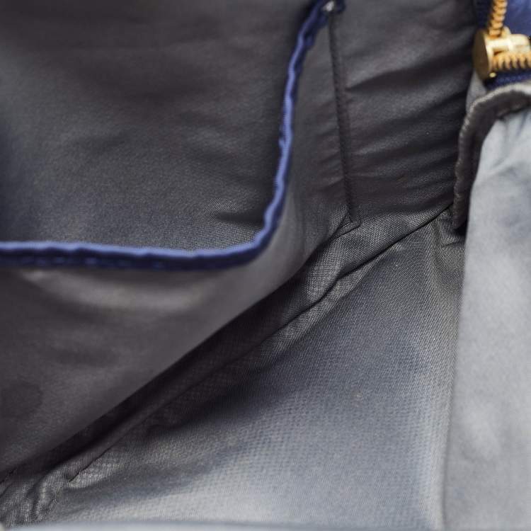 Pre Owned TUMI Navy Blue Nylon Voyageur Capri Messenger Bag
