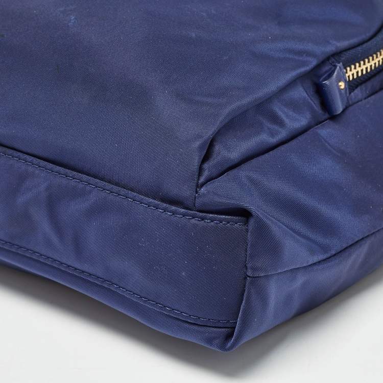 Pre Owned TUMI Navy Blue Nylon Voyageur Capri Messenger Bag