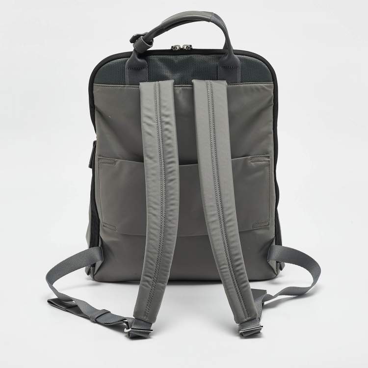 Pre Owned TUMI Grey Nylon Voyageur Essential Backpack
