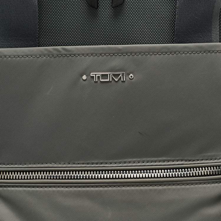 Pre Owned TUMI Grey Nylon Voyageur Essential Backpack