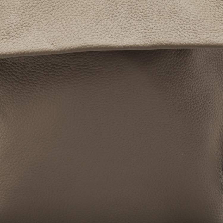 Pre Owned TUMI Beige Leather Kimbell Backpack