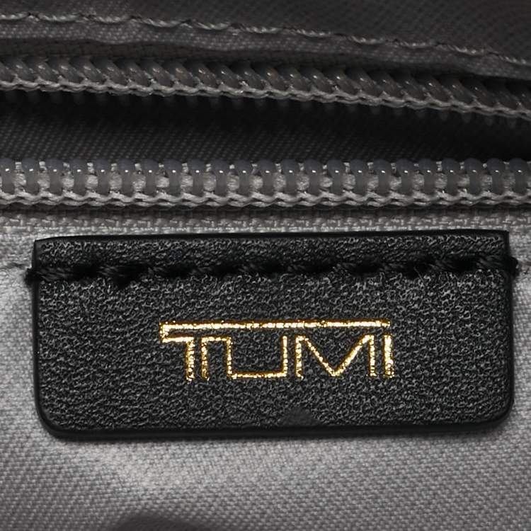 Pre Owned TUMI Black Nylon Small Brenn Pouch