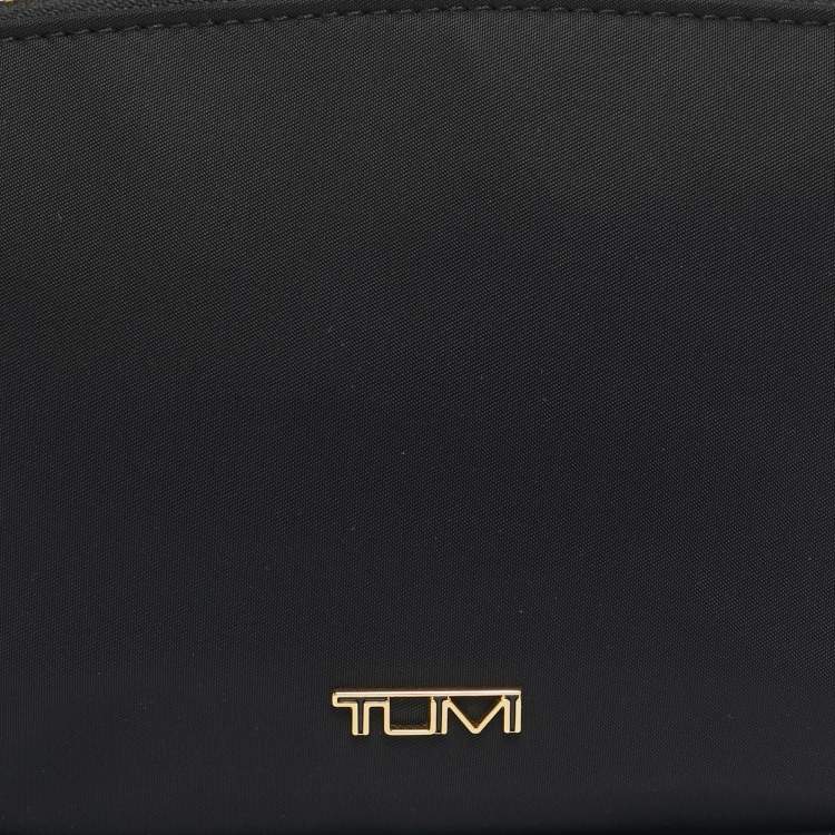 Pre Owned TUMI Black Nylon Small Brenn Pouch