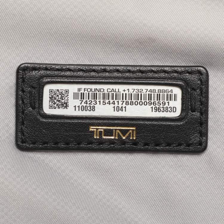 Pre Owned TUMI Black Nylon Joanna Voyageur Laptop Bag