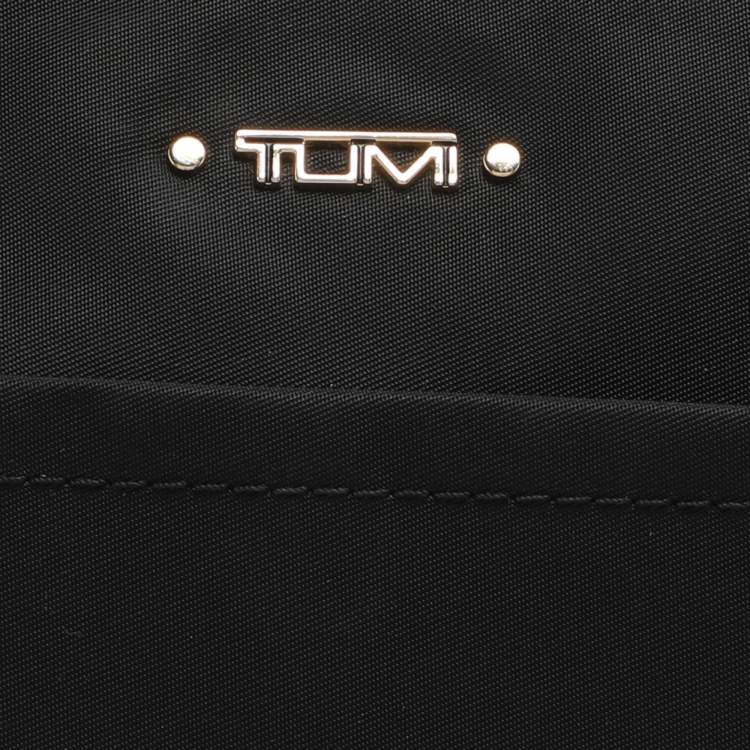 Pre Owned TUMI Black Nylon Joanna Voyageur Laptop Bag